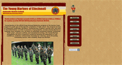 Desktop Screenshot of cincinnatiyoungmarines.com